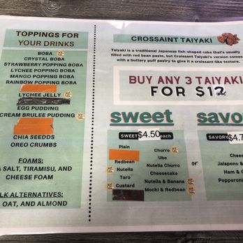 4Seasons Tea Cafe - menu as of 11/2023 - Bubble Tea Near Me - Anaheim, California 4Seasons Tea Cafe - menu as of 11/2023 - Bubble Tea Near Me - Anaheim, California