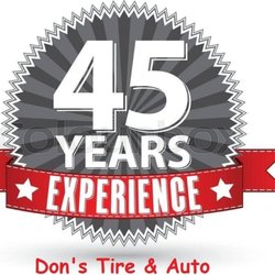 Don's Tire & Auto - Over 45 year's experience!!