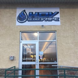 HiDef Vape - Outside entrance.