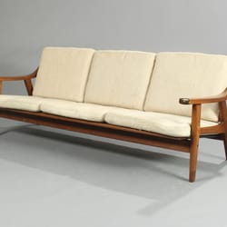 Mostly Danish - GE530 Teak sofa by Hans J Wegner