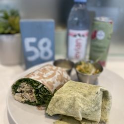 Pura Vida Miami - KALE CHICKEN CAESAR WRAP