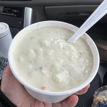 Sea Harvest - Clam Chowder. On my lunch break. - Seafood Near Me - Monterey, California Sea Harvest - Clam Chowder. On my lunch break. - Seafood Near Me - Monterey, California