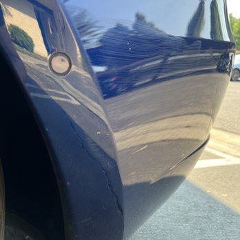 Burbank Express Car Wash - It even pulled back and scratched more of the bumper - Car Wash Near Me - Burbank, California
