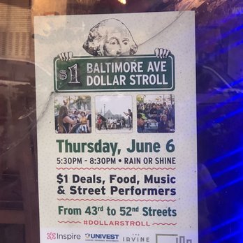 Baltimore Avenue Dollar Stroll - Great Community Event - Unofficial Yelp Events Near Me - Philadelphia, Pennsylvania