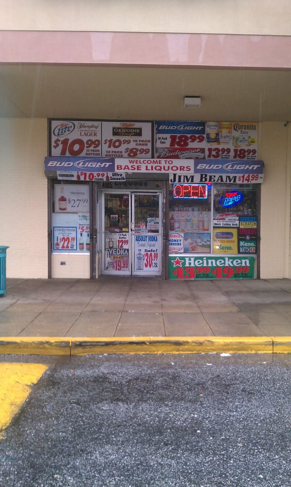BASE LIQUORS Updated October 2024 4805 Allentown Rd, Suitland