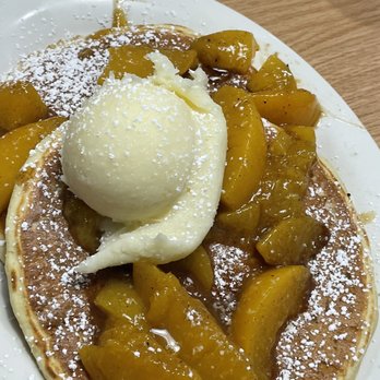 Eggs Up Grill - Peach pancakes - Breakfast & Brunch Near Me - Columbia, South Carolina