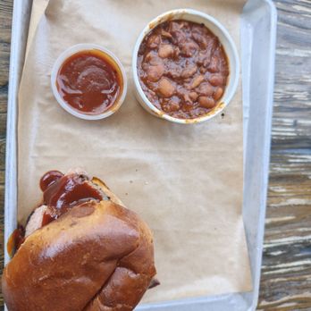 Bad to the Bone BBQ - Brisket sandwich - Barbeque Near Me - San Juan Capistrano, California