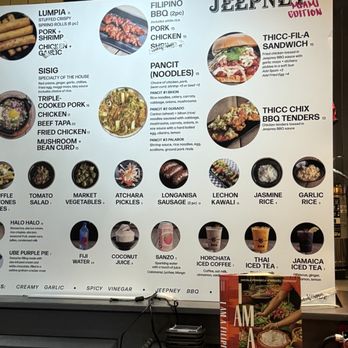 1-800-Lucky - Jeepney menu - Asian Fusion Near Me - Miami, Florida