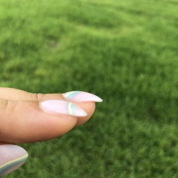 Dripped Nails & Spa - So thin!!! Which is great so that my clubbing isn't accentuated! - Nail Salons Near Me - Houston, Texas