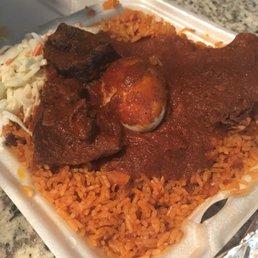 Jollof Rice W/salad Jollof Rice W/salad