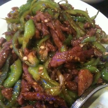 EMei - Shredded beef with long hots. - Szechuan Near Me - Philadelphia, Pennsylvania