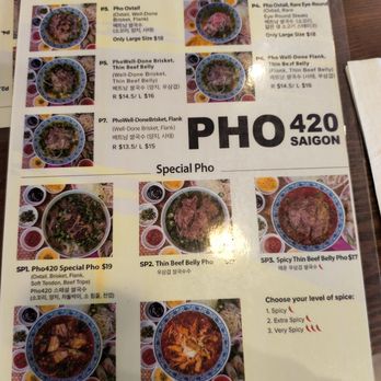 Pho 420 Saigon - Vietnamese Near Me - Palisades Park, New Jersey