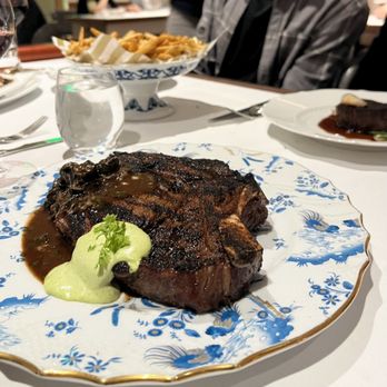 Be.Steak.A - Split bone in rib-eye with escargot bourgogne and find herbs - Bars Near Me - Campbell, California Be.Steak.A - Split bone in rib-eye with escargot bourgogne and find herbs - Bars Near Me - Campbell, California
