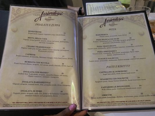 Menu photo 3 Café Arrivederci San Rafael, CA Menu photo 3 Café Arrivederci San Rafael, CA