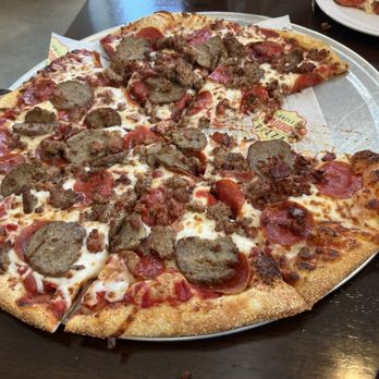 Uncle Maddio's Pizza - The meat pizza - Pizza Near Me - Murfreesboro, Tennessee Uncle Maddio's Pizza - The meat pizza - Pizza Near Me - Murfreesboro, Tennessee