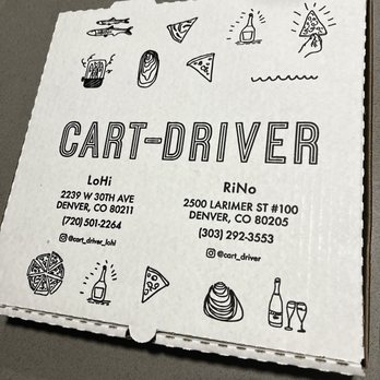 Cart-Driver - Pizza Near Me - Denver, Colorado Cart-Driver - Pizza Near Me - Denver, Colorado