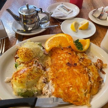 Old Monterey Cafe - Crab  avocado eggs Benedict!!! - Breakfast & Brunch Near Me - Monterey, California