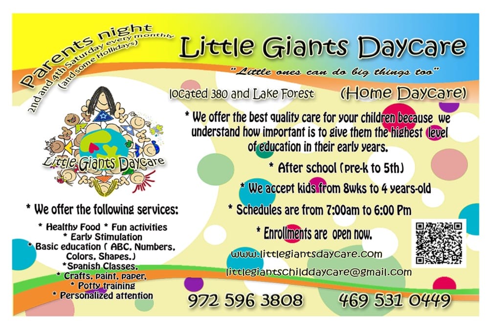 Little Giants Daycare - childcare center in McKinney, TX