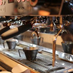 Kona Coffee District - La Marzocco KB90 espresso machine.