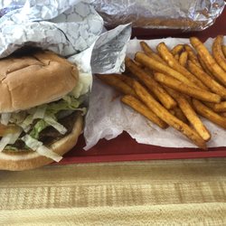 Chicken King - King Burger with Cajun Fries