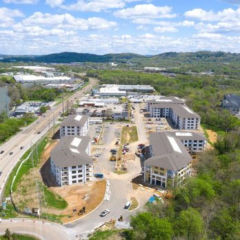 District at Riverside Apartments - Aerial View - Apartments Near Me - Chattanooga, Tennessee District at Riverside Apartments - Aerial View - Apartments Near Me - Chattanooga, Tennessee