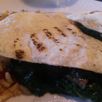 El Toro Restaurant - Spinach and portabello mushroom quesadilla - Mexican Near Me - Banff, Alberta