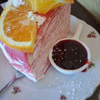 Is Sweet - Red Velvet Mille Cake - Coffee & Tea Near Me - Las Vegas, Nevada Is Sweet - Red Velvet Mille Cake - Coffee & Tea Near Me - Las Vegas, Nevada
