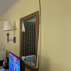 Days Inn & Suites by Wyndham Davenport - Visible wires dangling off the wall