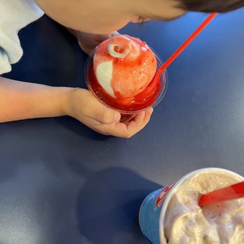 DQ / Orange Julius Store - a young boy drinking a drink - Ice Cream & Frozen Yogurt Near Me - Albuquerque, New Mexico DQ / Orange Julius Store - a young boy drinking a drink - Ice Cream & Frozen Yogurt Near Me - Albuquerque, New Mexico