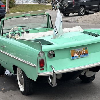 The Cove - Aqua car parked out front - Seafood Near Me - Leland, Michigan The Cove - Aqua car parked out front - Seafood Near Me - Leland, Michigan