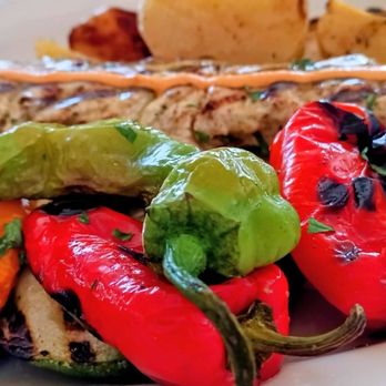 Santorini - Chicken Skewered - Greek Near Me - Fort Lauderdale, Florida