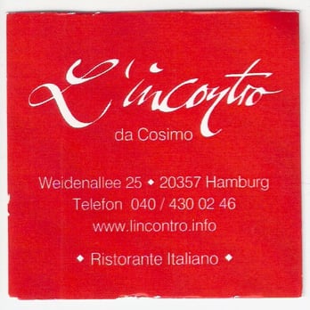 L'incontro - Italian Near Me - Hamburg, HH