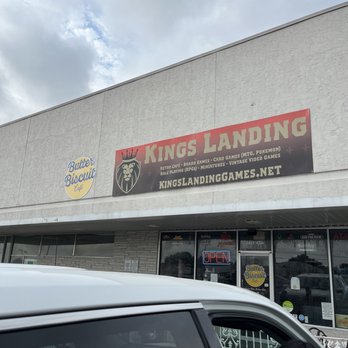 King's Landing Games - Building signage - Tabletop Games Near Me - Waco, Texas King's Landing Games - Building signage - Tabletop Games Near Me - Waco, Texas