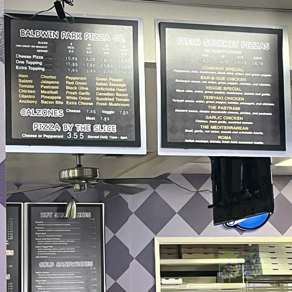 Baldwin Park Pizza - Pizza menu - Pizza Near Me - Baldwin Park, California