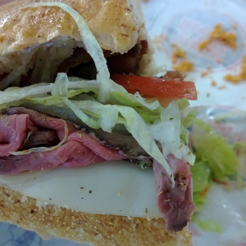 Jersey Mike's Subs - Famous Roast and Provolone on wheat bread - Sandwiches Near Me - San Diego, California Jersey Mike's Subs - Famous Roast and Provolone on wheat bread - Sandwiches Near Me - San Diego, California