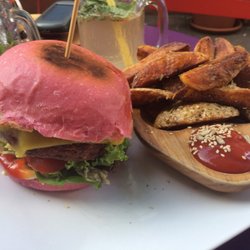 Apfelkern & Kolibri - Vegan und super lecker.  Guter Burger kann auch so.