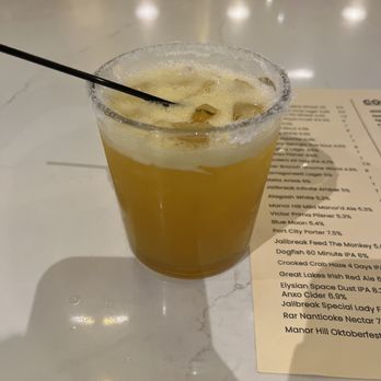 Citizens and Culture - Jalapeño Margarita. Average - Burgers Near Me - Silver Spring, Maryland