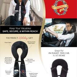 Ruby's Balm - Straight off of Oprah's Favorite Things - Travel Pillow Organizer