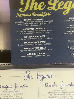 Menu photo 5 The Legend American Breakfast and Lunch Vallejo, CA Menu photo 5 The Legend American Breakfast and Lunch Vallejo, CA