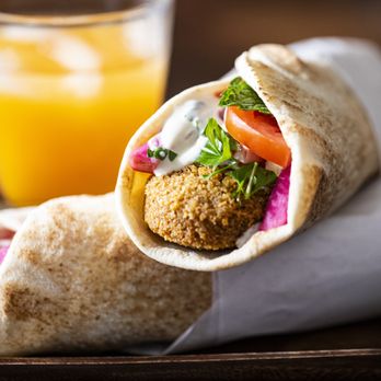 Flat O Wrap - Falafel Wrap - Falafel Near Me - Riverside, California Flat O Wrap - Falafel Wrap - Falafel Near Me - Riverside, California