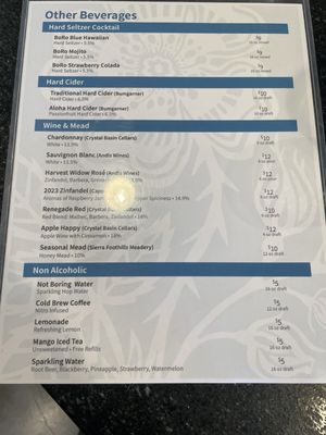 Menu photo 7 Boring Rose Brewing El Dorado Hills, CA Menu photo 7 Boring Rose Brewing El Dorado Hills, CA