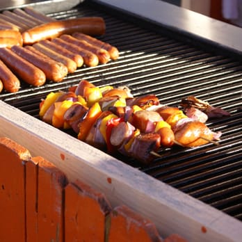Antelope Valley Fairgrounds - Delicous Keilbassa kebabs. - Venues & Event Spaces Near Me - Lancaster, California