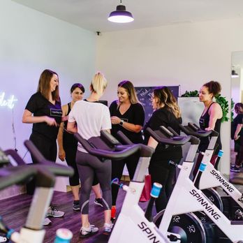 Cycle Thirty Three - Getting caught up after class - Cycling Classes Near Me - Chico, California