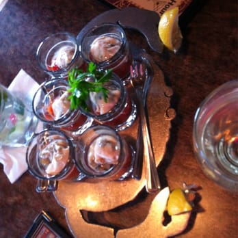 Anthony's Bell Street Diner - Oyster shooters! - Seafood Near Me - Seattle, Washington