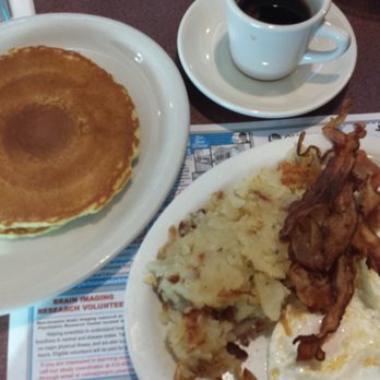 Double T Diner - Breakfast - eggs, sausage, bacon, home fries and pancakes plus coffee. - Diners Near Me - Baltimore, Maryland