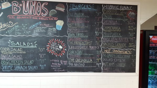 Menu photo 2 B-Unos Burlington, NJ