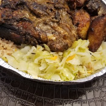 Just Jerk - Dark meat Jerk chicken, peas and rice, cabbage and plantains - Caribbean Near Me - Lanham, Maryland Just Jerk - Dark meat Jerk chicken, peas and rice, cabbage and plantains - Caribbean Near Me - Lanham, Maryland