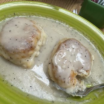 Santiago's New Mexican Grill - homemade biscuits with gravy - New Mexican Cuisine Near Me - Albuquerque, New Mexico