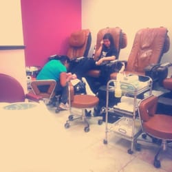 Getting toes done with this girl!