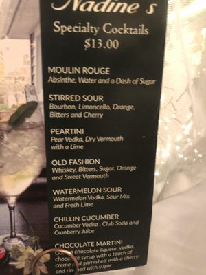 Menu photo 7 Nadine’s Yorktown Heights, NY Menu photo 7 Nadine’s Yorktown Heights, NY
